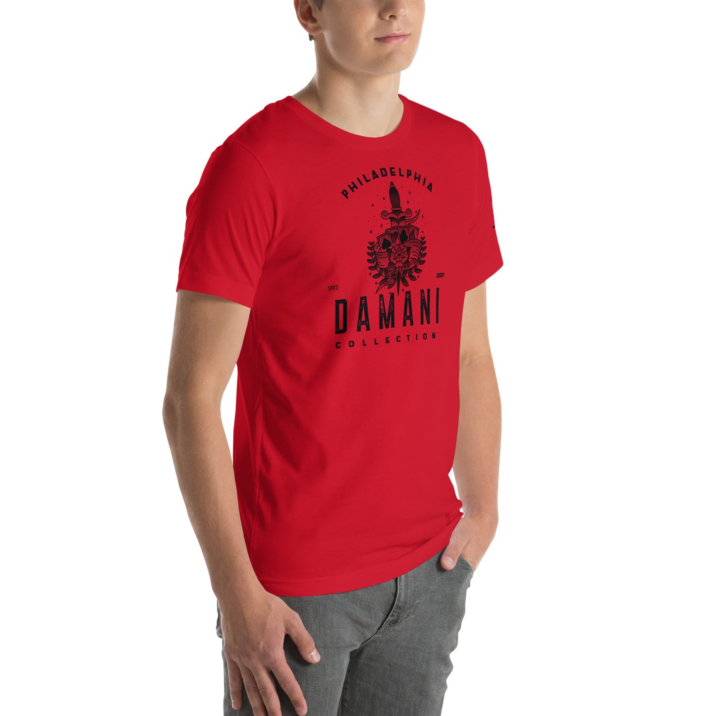 Damani Collection Heart Dagger T-Shirt