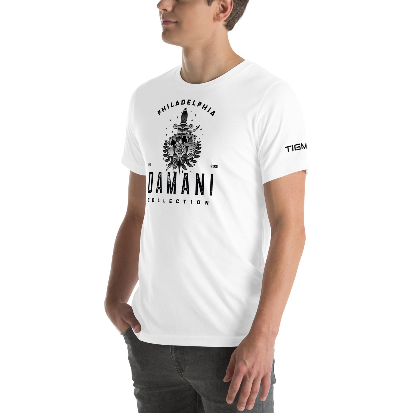 Damani Collection Heart Dagger T-Shirt