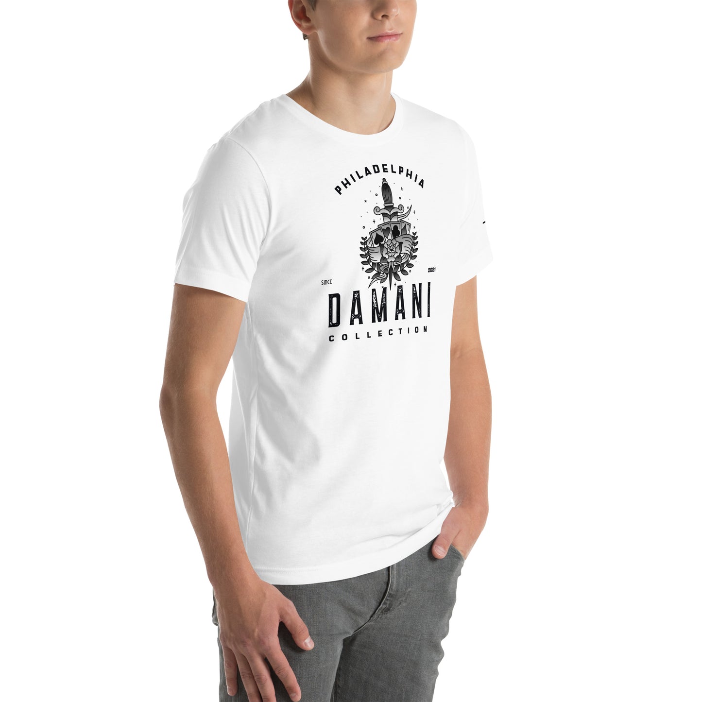 Damani Collection Heart Dagger T-Shirt