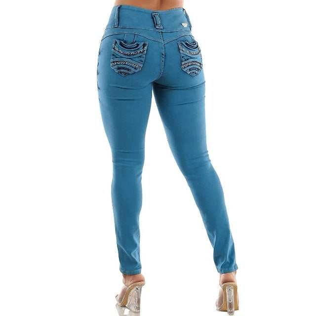 Women High Waisted Skinny Jeans