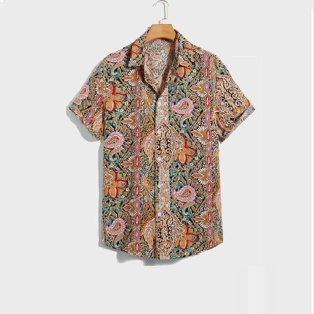 Men Floral & Paisley Print Shirt