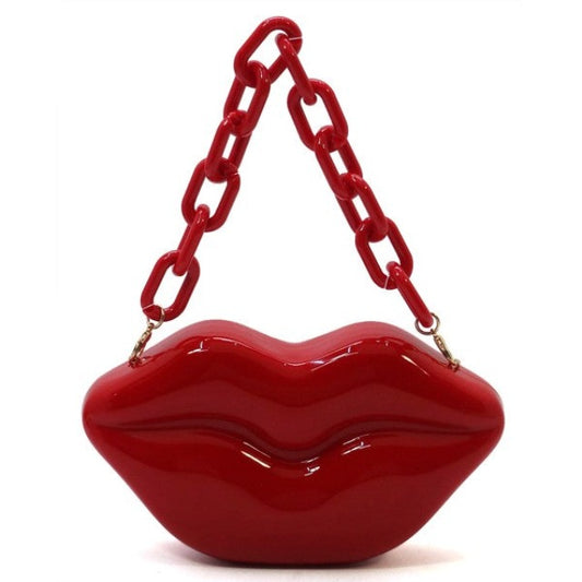 Sexy Lips Case Clutch Bag