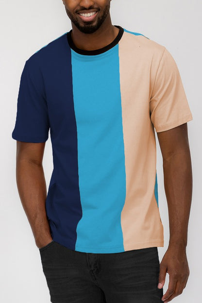 Men's Color Block T-Shirt