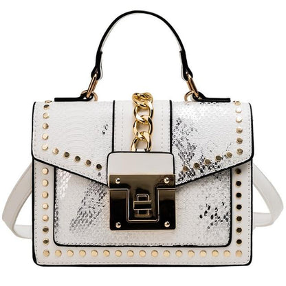 Luxury Rivet Chain Handbag