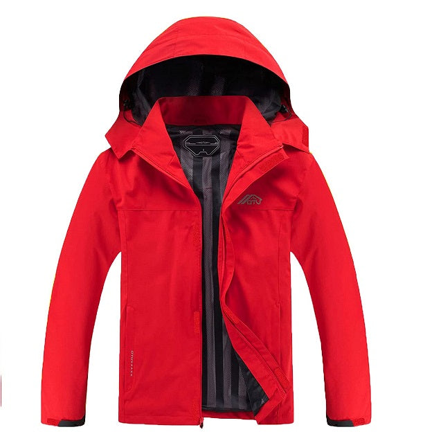 Men's Lightweight Waterproof Hooded Rain Jacket