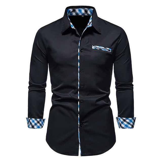 Plaid Formal Button Down Shirt