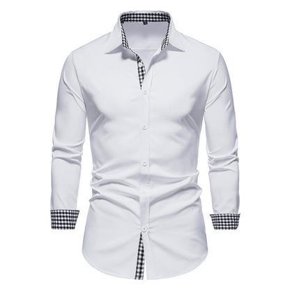 Plaid Formal Button Down Shirt