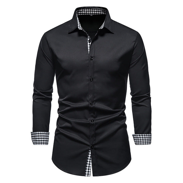 Plaid Formal Button Down Shirt
