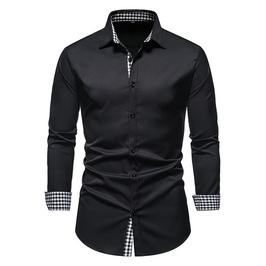 Plaid Formal Button Down Shirt
