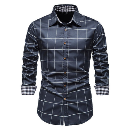 Plaid Formal Button Down Shirt