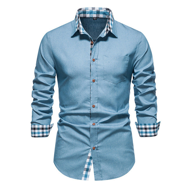 Plaid Formal Button Down Shirt