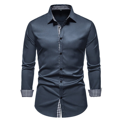Plaid Formal Button Down Shirt