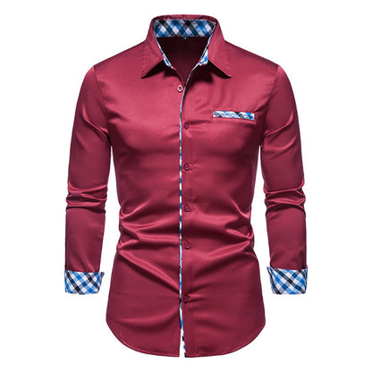Plaid Formal Button Down Shirt