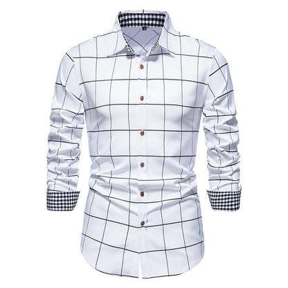 Plaid Formal Button Down Shirt
