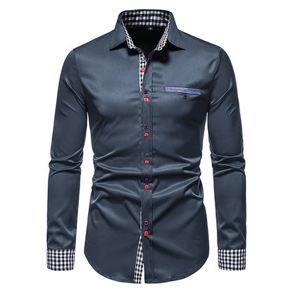 Plaid Formal Button Down Shirt