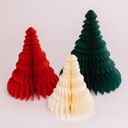 Christmas Party Paper Trees Decoration Set