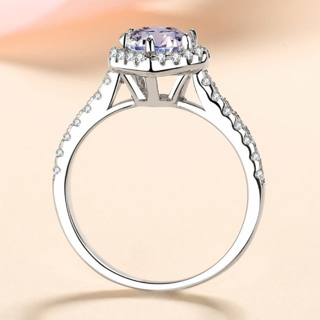 1 Carat Heart-Shaped Diamond Ring