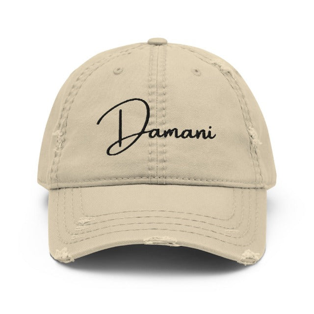 Damani Brand Canvas Hat