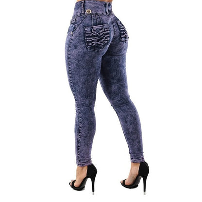 Women High Waisted Skinny Jeans