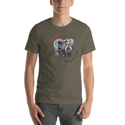 Damani Collection Abstract Collage T-Shirt