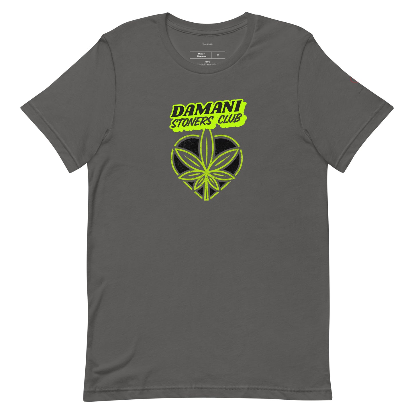 Damani Collection Heart In  The Leaf Stoners Club T-Shirt