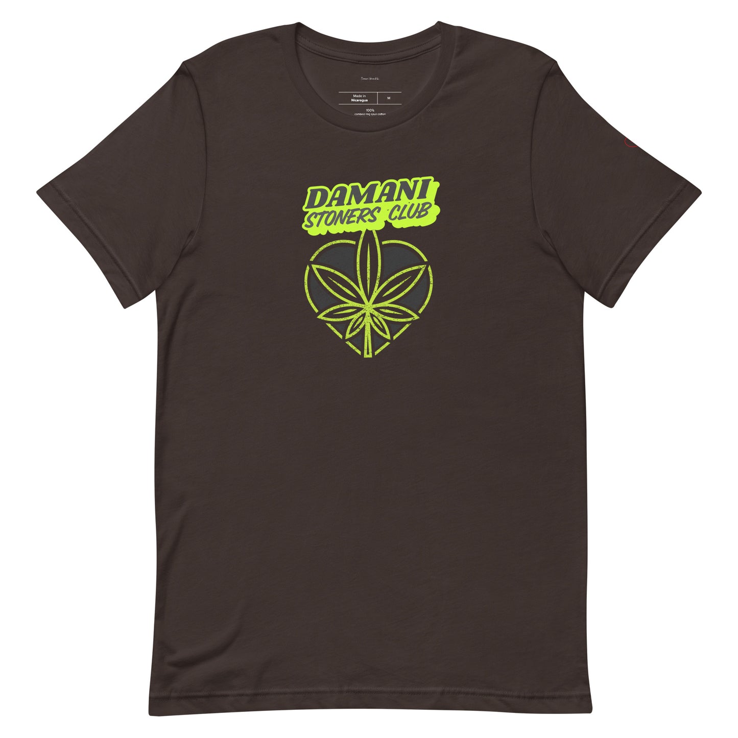 Damani Collection Heart In  The Leaf Stoners Club T-Shirt