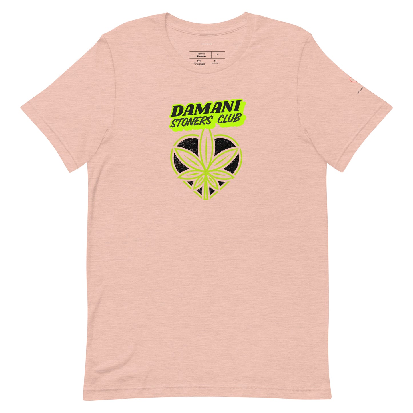 Damani Collection Heart In  The Leaf Stoners Club T-Shirt