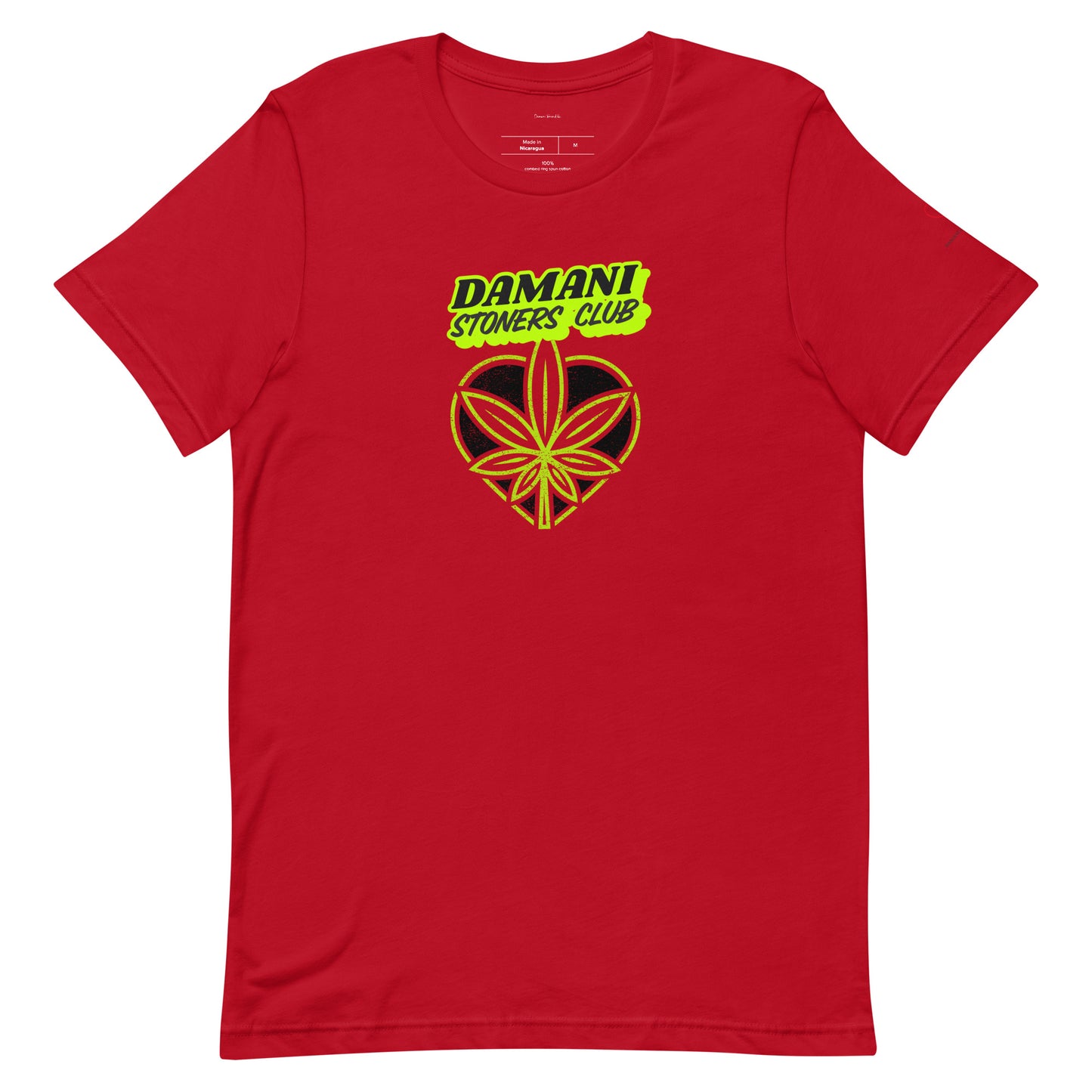 Damani Collection Heart In  The Leaf Stoners Club T-Shirt