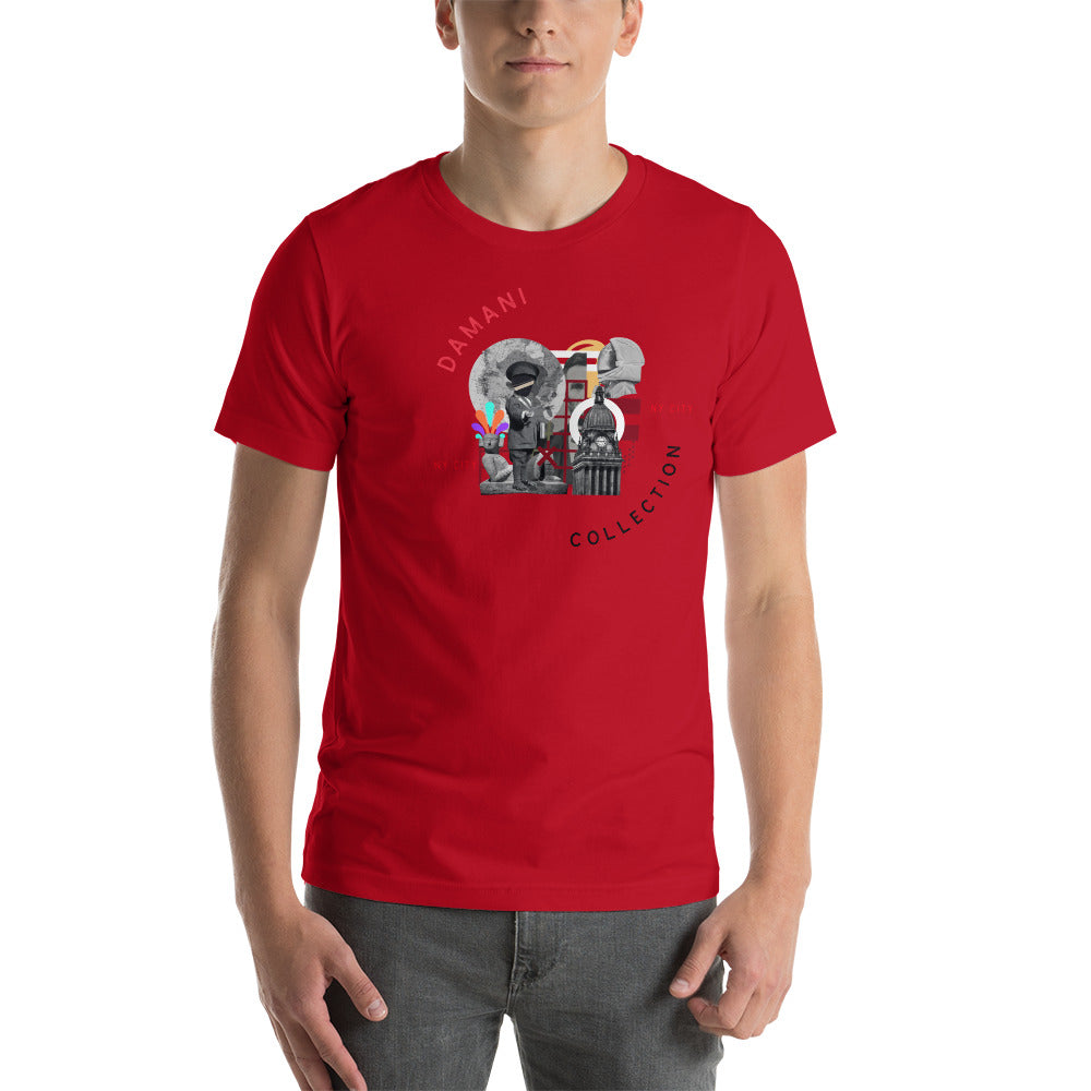 Damani Collection Abstract Collage T-Shirt